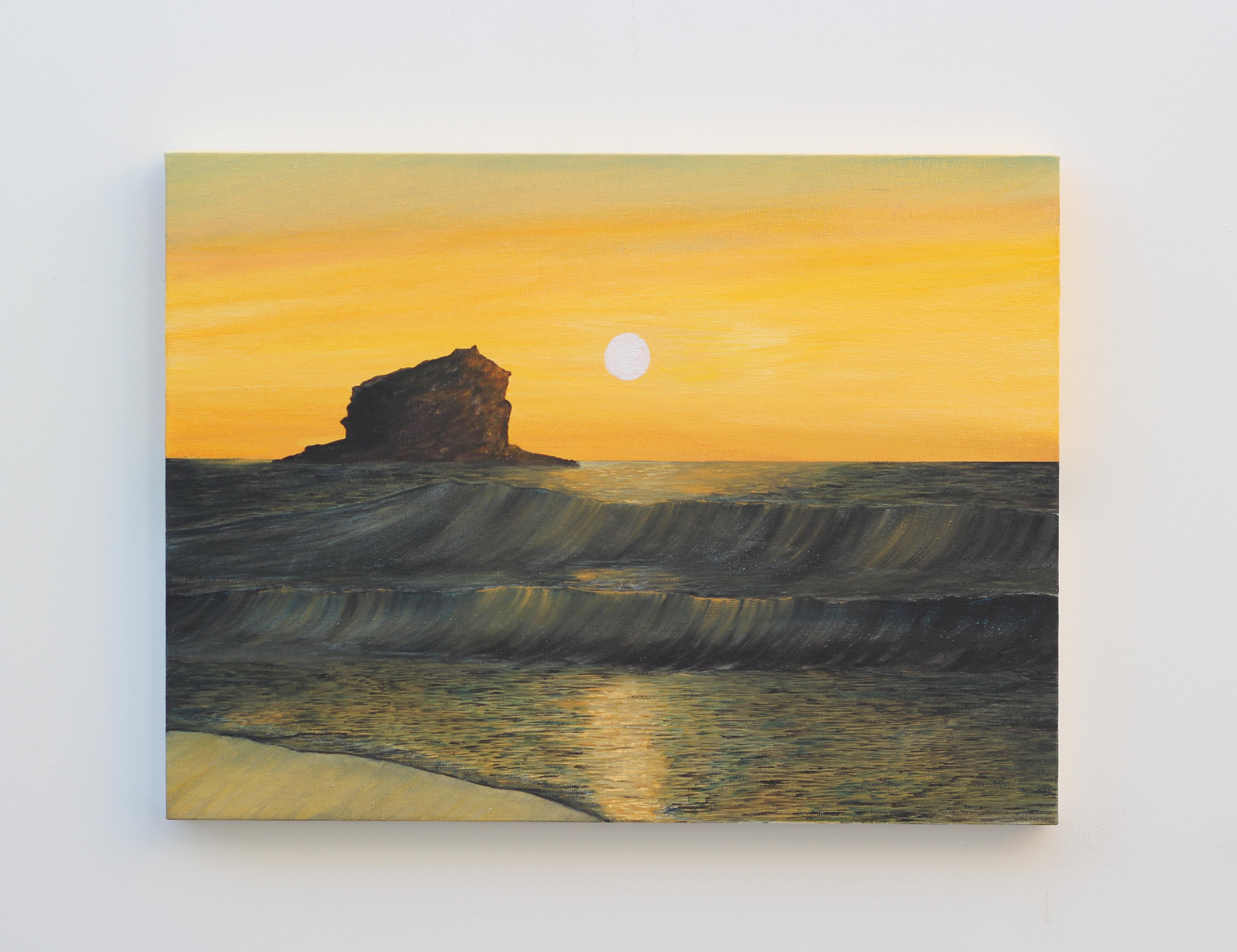 Golden Sunset at Portreath - £55