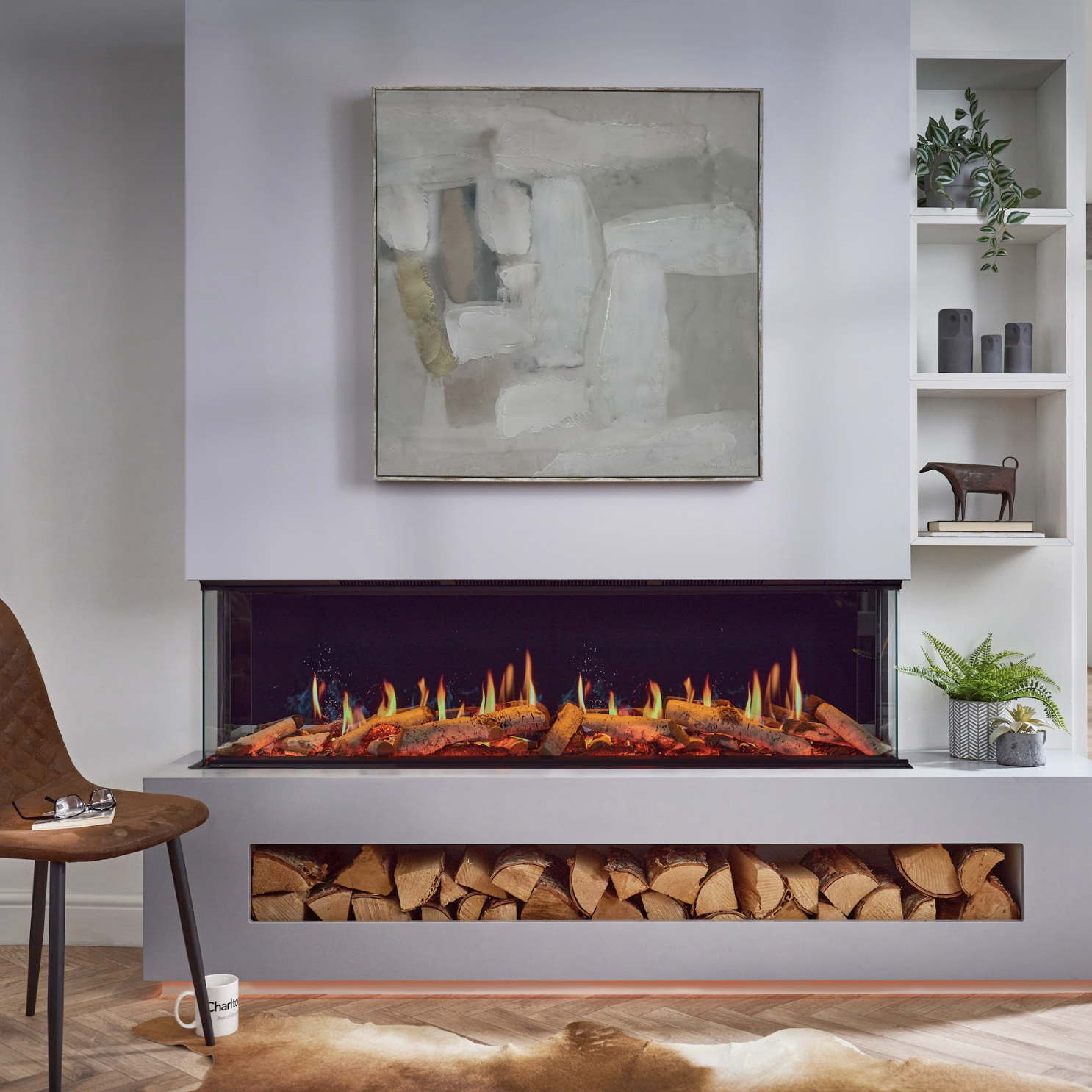 Charlton and Jenrick Electric Fire | Luminosa 150