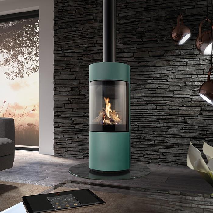 DRU Passo Eco Wave Gas Fire